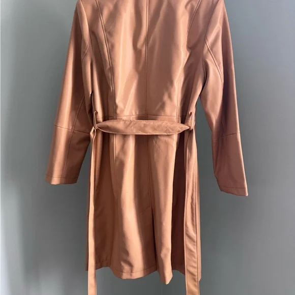 NVLT Women's Tan Coat - Picture 2 of 3